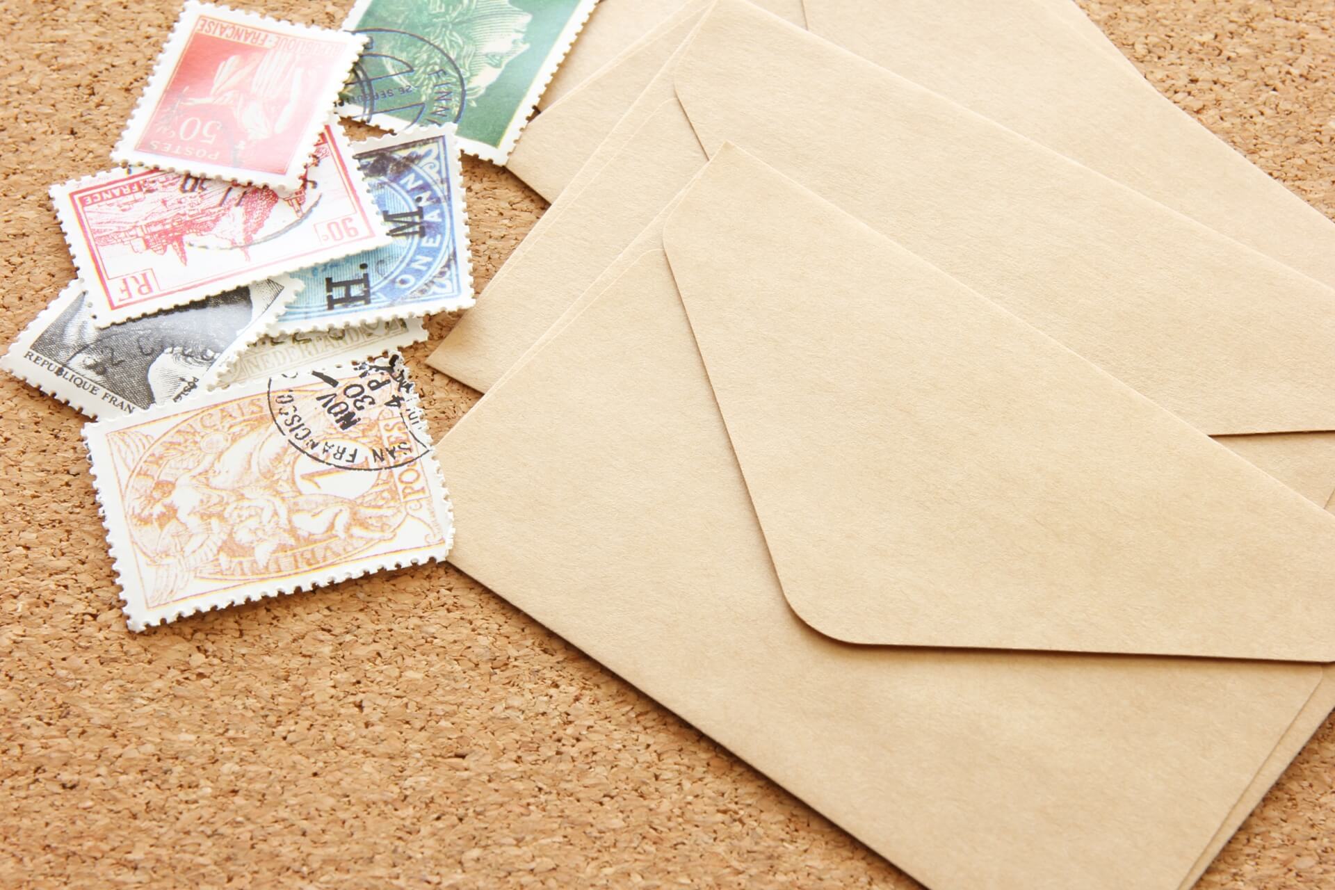 Внутри конверта. Envelope stamp. Конверт фэнтези. Envelope with a stamp. Envelope for stamps.